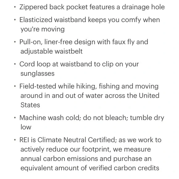 REI Co-op Trailmade Amphid Shorts WM sz M - Picture 10 of 12